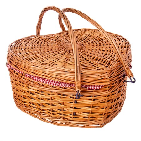 Picnic basket ORION Heart 45x42x20cm