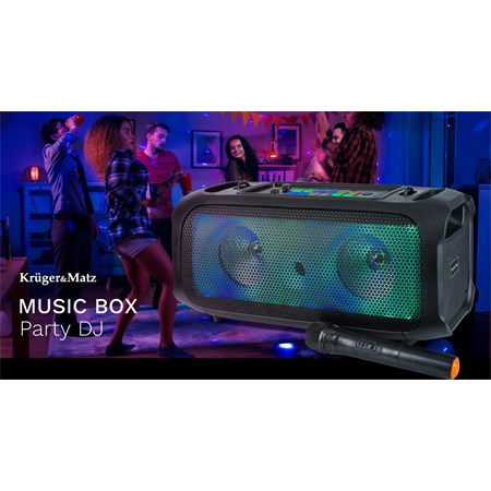 Speaker Bluetooth KRUGER & MATZ Music Box Party Dj KM0560