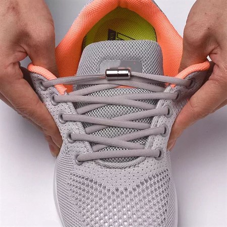 Self-tying shoelaces 4L gray