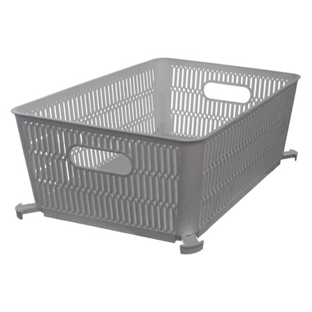 Basket ORION Nesta 28,5x23x12cm Grey