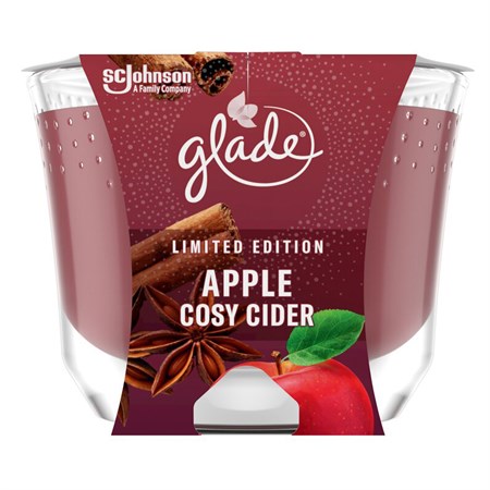 GLADE Maxi sviečka Apple Cosy Cider 224g