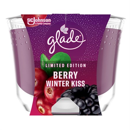 GLADE Maxi sviečka Berry Winter Kiss 224g