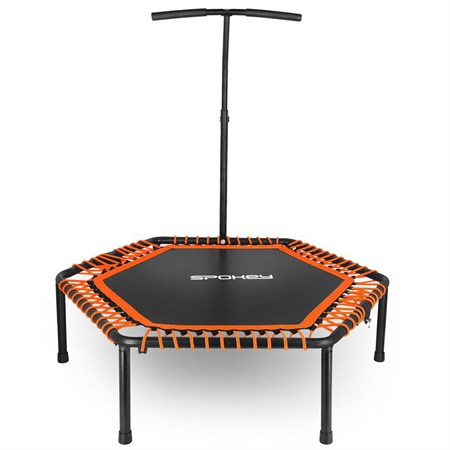 Fitness trampoline SPOKEY JUMPER MINI folding orange