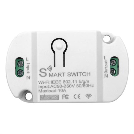 Smart lighting switch, 1 channel - TUYA, WiFi