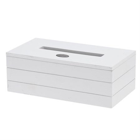 Box for paper handkerchiefs ORION White