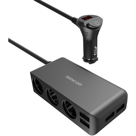 USB charging station SENCOR SCH 450 for car