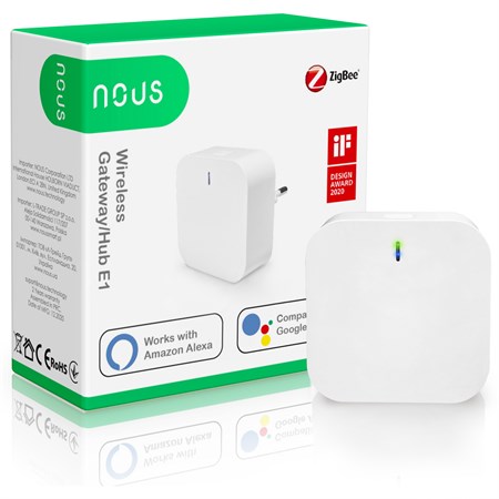 Smart centrálna jednotka NOUS E1 ZigBee WiFi Tuya