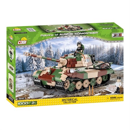 Kit COBI 2540 II WW Panzer VI Tiger Ausf. B Konigstiger 1000 k 2 f