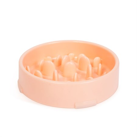 Bowl for dogs YUMMIE 60009PK for slow feeding - pink