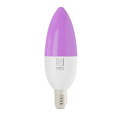 Smart LED bulb E14 6W RGBW IMMAX NEO 07716L WiFi Tuya