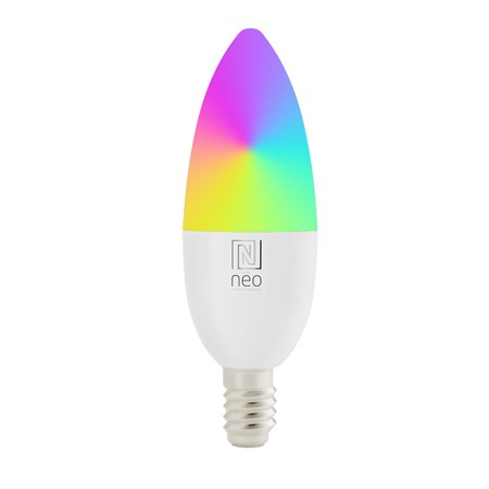 Smart LED žiarovka E14 6W RGBW IMMAX NEO 07716L WiFi Tuya