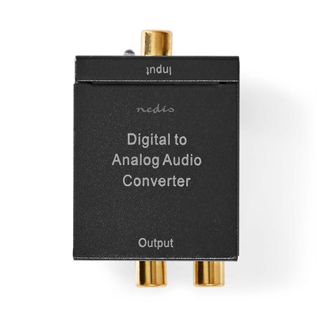 Converter 2x Cinch/Toslink NEDIS ACON2510BK