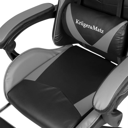 Gaming chair KRUGER & MATZ GX-150 Warrior black-gray