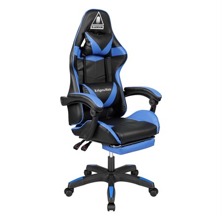 Gaming chair KRUGER & MATZ GX-150 Warrior black-blue