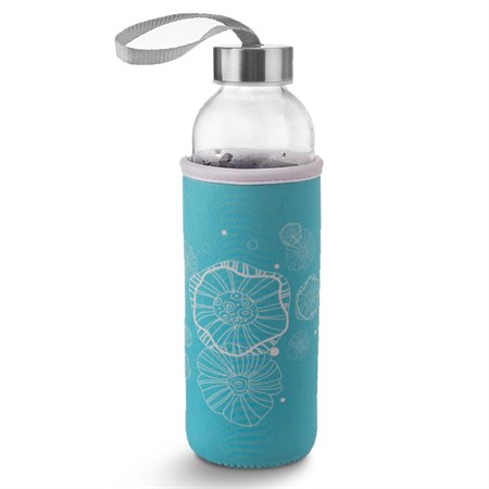 Bottle with lid and thermal pack ORION Flower 0,54l