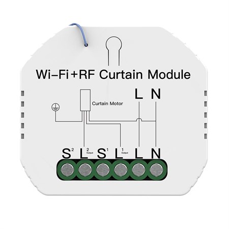 MOES Smart Curtain Switch Module MS-108WR WiFi Tuya