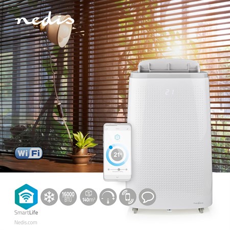Smart air conditioning NEDIS WIFIACMB1WT16 WiFi Tuya