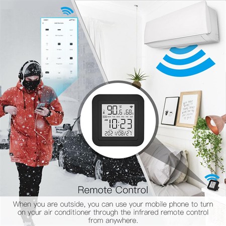 MOES Smart Temperature and Humidity Sensor WiFi Tuya