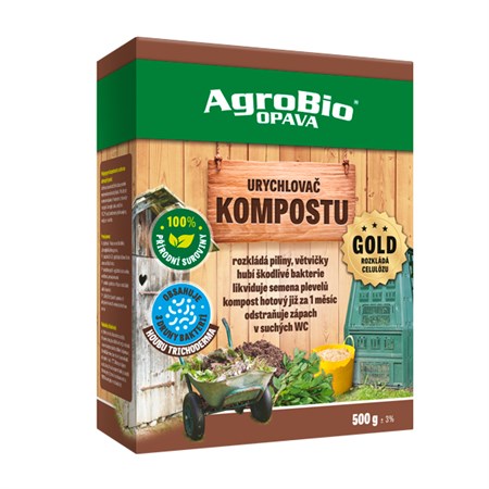 Compost accelerator AgroBio Gold 500g