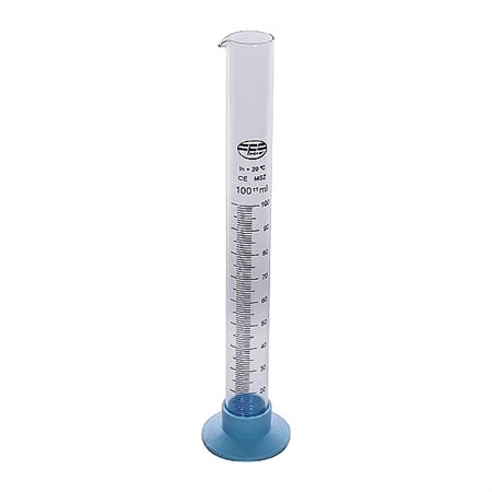 Measuring cylinder WHT 100ml glass