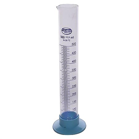 Measuring cylinder WHT 500ml glass