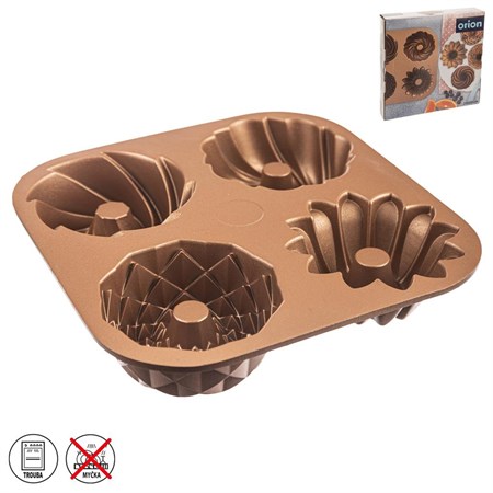 Mold for baking small cakes ORION Marissa 24x24x4,5cm