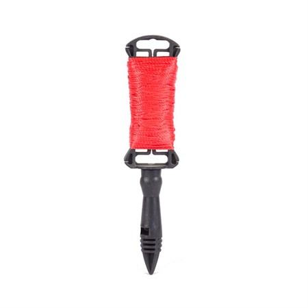 Construction string LOBSTER 104186 1,7mmx50m red with winder