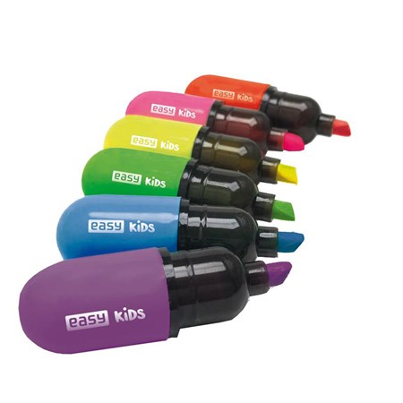 Zvýrazňovač EASY Flash Mini 6 neónových farieb