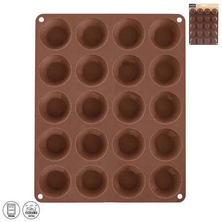 Forma na pečenie muffinov ORION 29x23,5x2cm Brown
