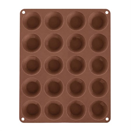 Mold for baking muffins ORION 29x23,5x2cm Brown