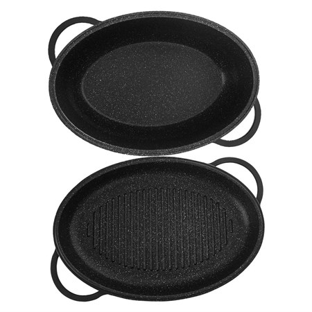 Baking pan with lid ORION Grande Aroma 43x30cm