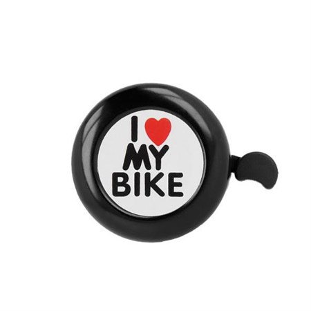 Bicycle bell FOREVER Black I love my bike