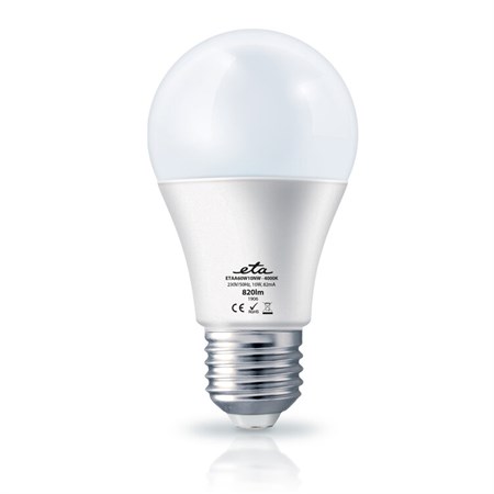 LED bulb E27 10W white ETA ETAA60W10NW