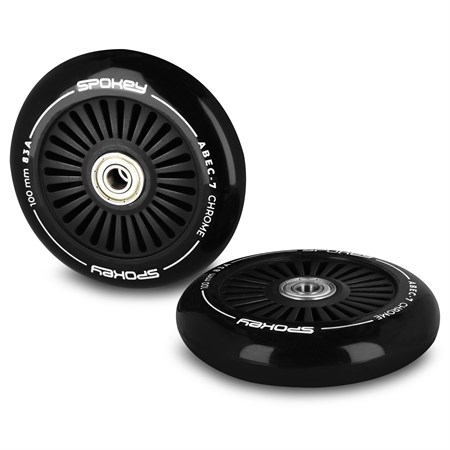 Spare wheels for scooter SPOKEY STUNT WHEELS 100 mm