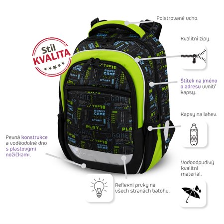 School backpack Game STIL