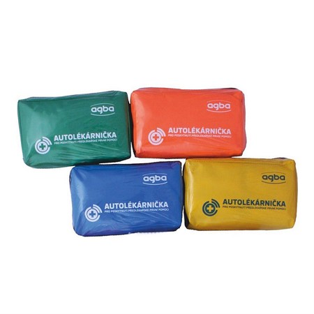 Car first aid kit AGBA 182/2011 mix of colors