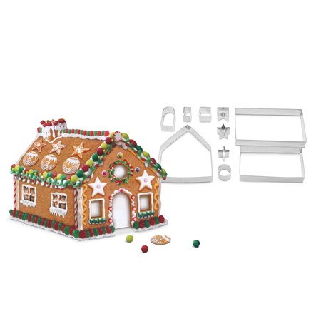 Set of cutters FAMILY 55990A 3D gingerbread house