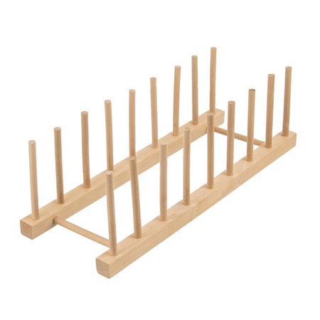 Wood plate stand ORION 35x12,5x10,5cm