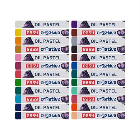 Oil pastels EASY Creative set of 24pcs