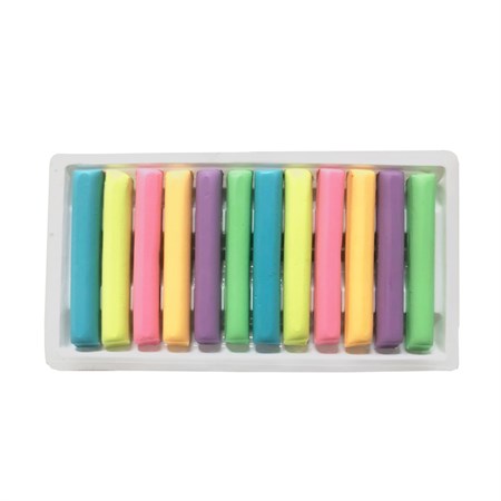 Plasticine EASY Pastel set of 12 colors