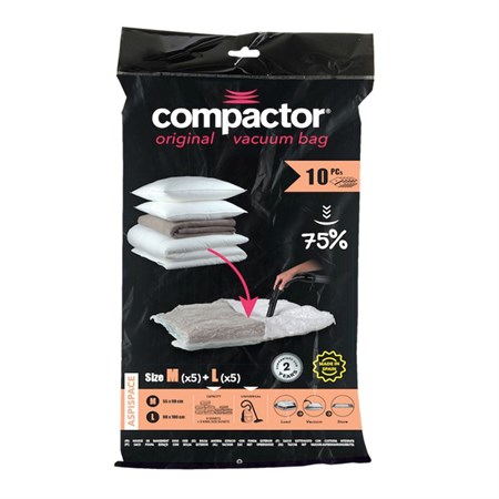 Súprava vákuových úložných vreciek COMPACTOR Bag Aspispace RAN7367