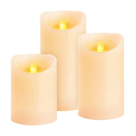 Wax LED candle MagicHome SL8091160X set of 3pcs