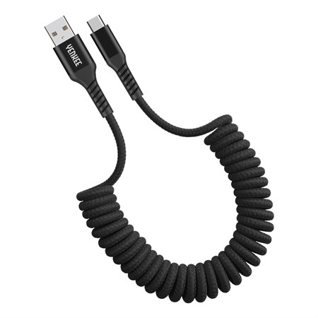 Kabel YENKEE YCU 500 BK USB/USB-C 1,5m Black