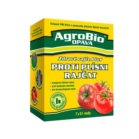 Přípravek proti plísni rajčat AGROBIO Zdravé rajče Plus sada