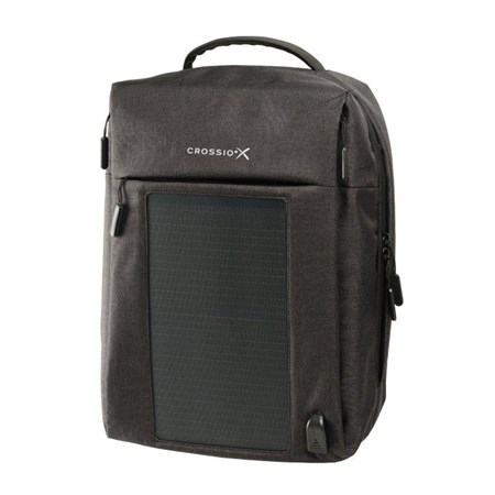 Backpack with solar panel CROSSIO SolarBag Snappy