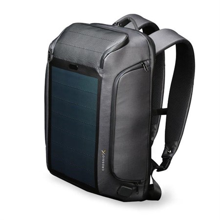 Backpack with solar panel CROSSIO SolarBag Lumee
