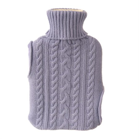 Hot water bottle ORION Sweater Purple 1.6l
