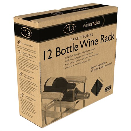 Wine rack RTA WINE0071 for 12 bottles