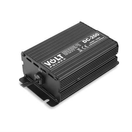 Voltage converter VOLT DC 200 24/12V 15A USB 200W
