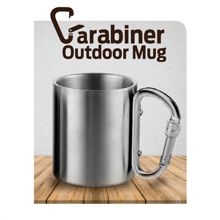 Hrnek GADGET MASTER Carabiner Outdoor Mug